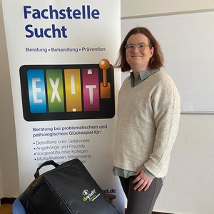 Jennifer Möller ist die neue Präventionsfachkraft für Glücksspielsucht in der Fachstelle Sucht im Ammerland. Foto: Kerstin Kempermann